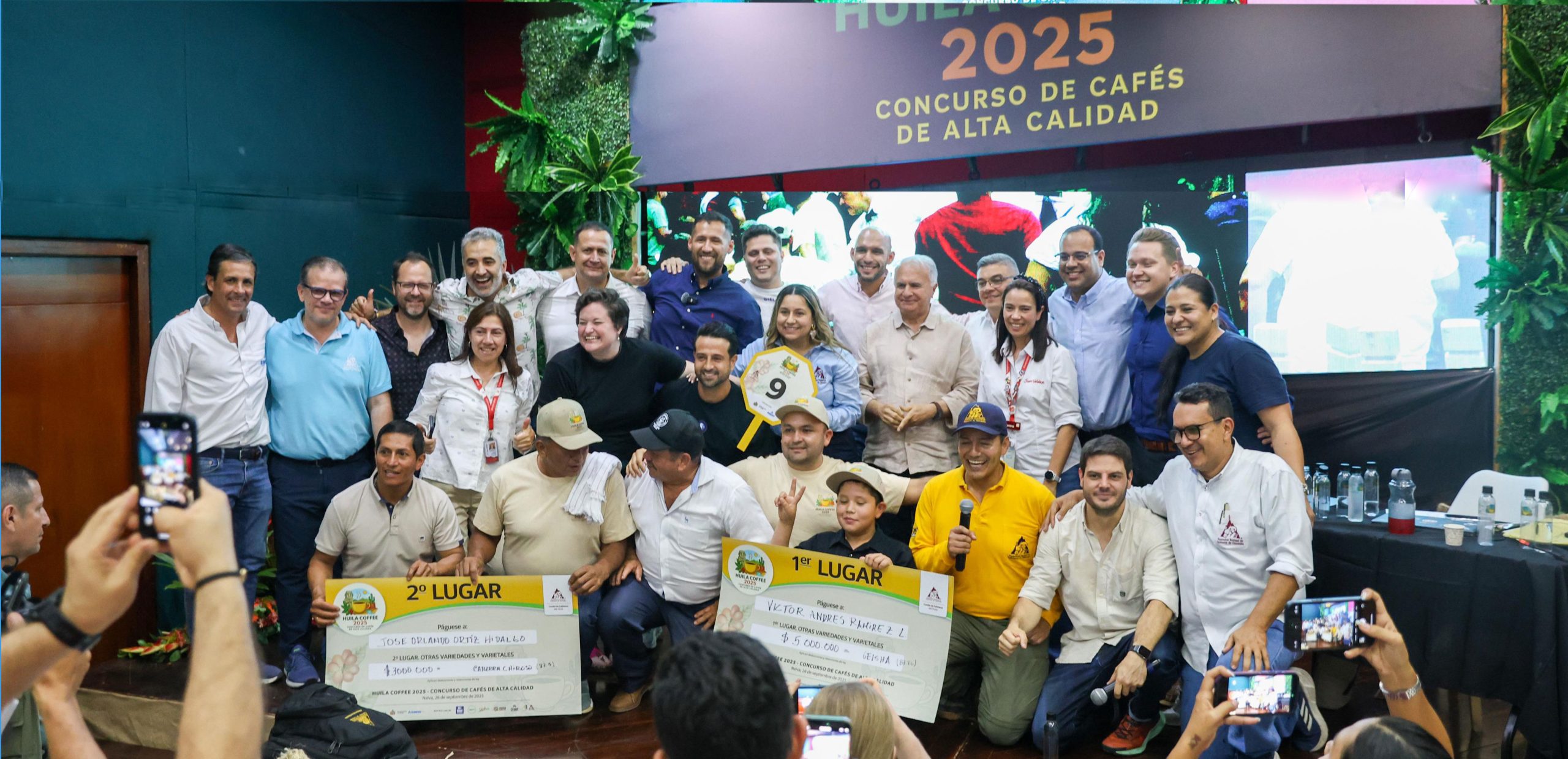 Pitalito, gaqnador de la subasta de café de alta calidad en la FICCA 2025