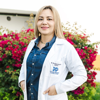 Gerente del Hospital Departamental San Antonio de Pitalito: Diana Marcela Conde Martín