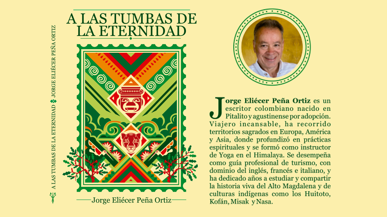 portada del libro a las tumbas de la eternidad de Jorge Eliécer Peña