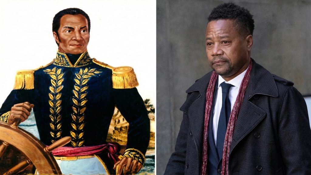 Almirante José Prudencio Padilla y Cuba Gooding Jr.