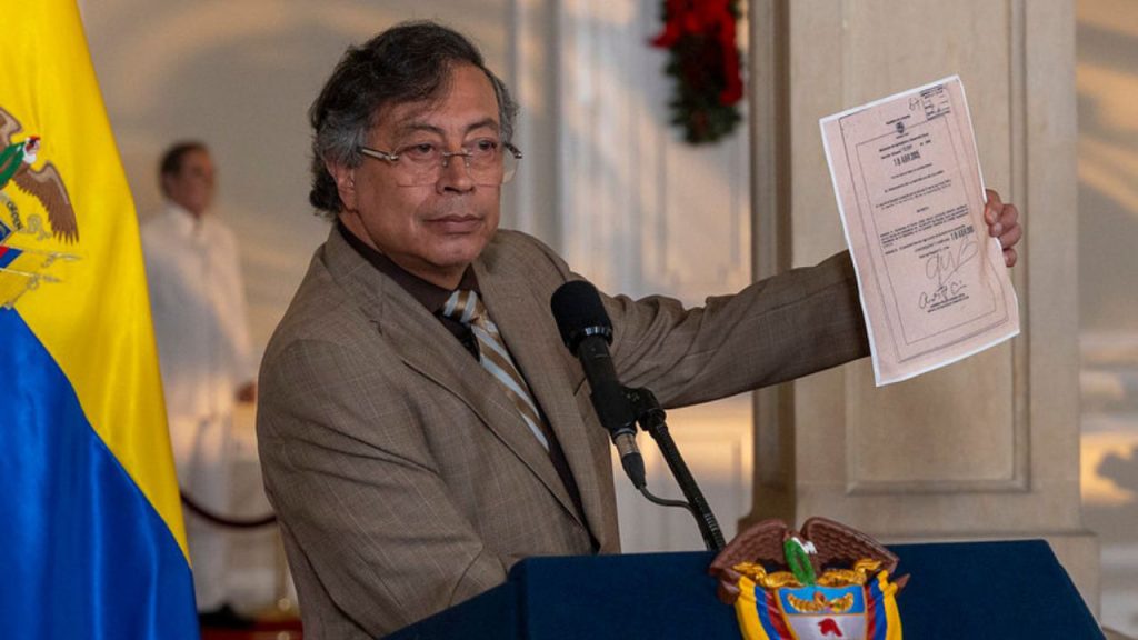 Presidente de Colombia GUstavo Petro