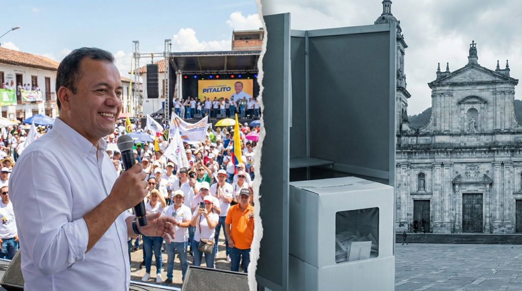 Edgar Muñoz Torres en un evento público en el Sur