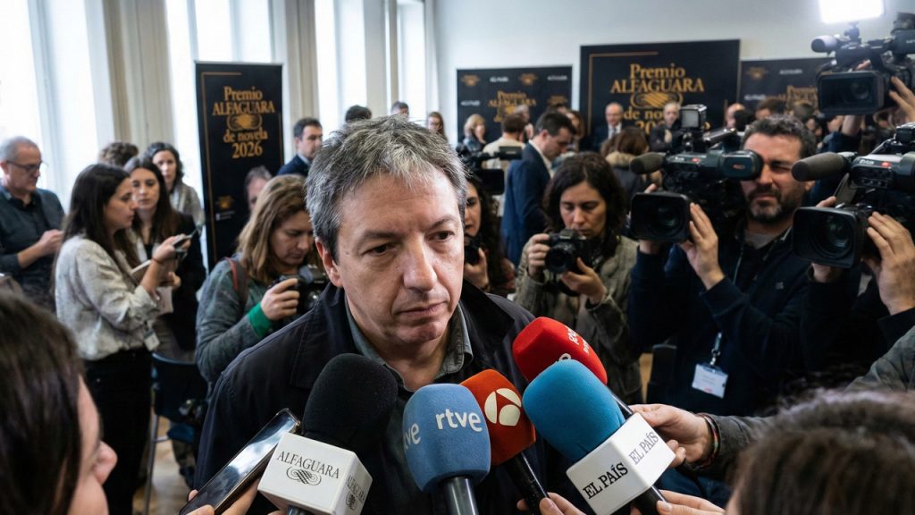 David Toscana escritor mexicano ganador del Premio Alfaguara 2026.