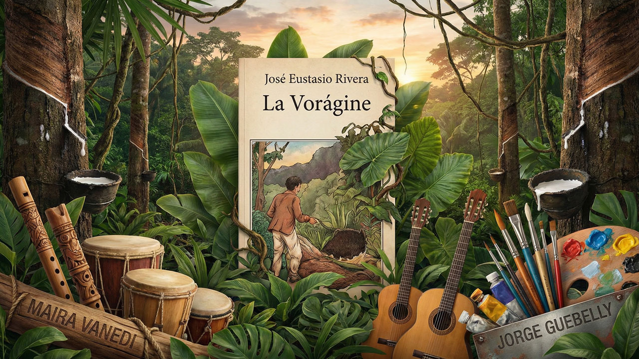 Conmemoración 138 años de José Eustasio Rivera en la Biblioteca Departamental de Neiva