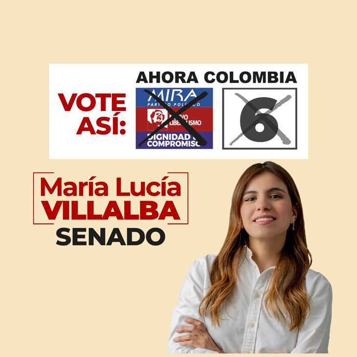 María Lucía Villalba Senado 6