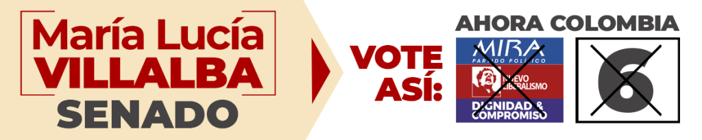 María Lucía Villalba Senado 6