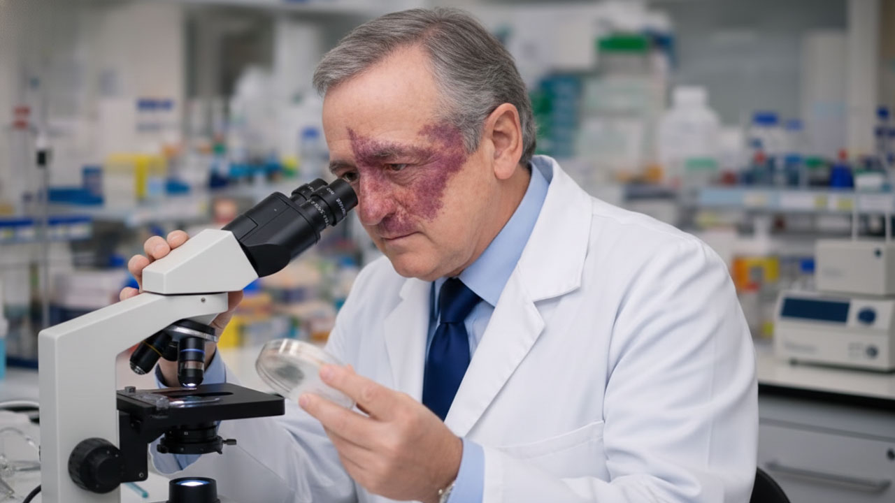 Dr. Mariano Barbacid investigando la cura del cáncer de páncreas mediante triple terapia en el CNIO.