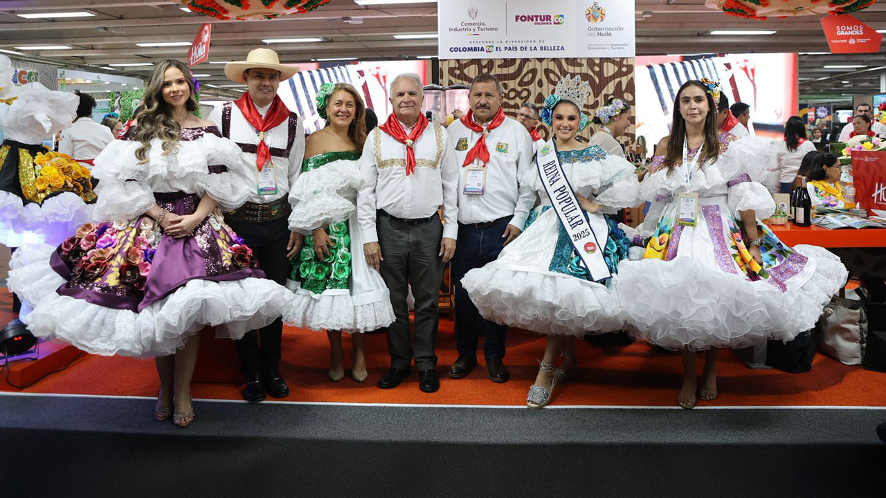 Huila deslumbra en ANATO 2026.