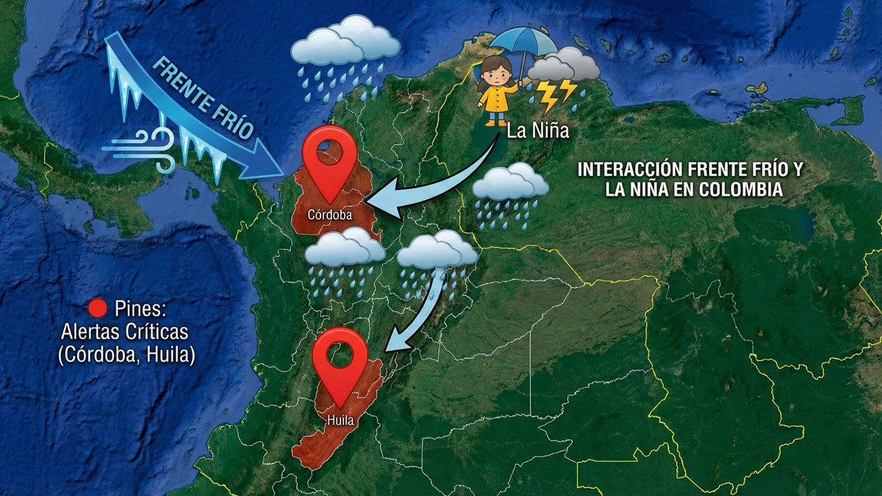 Inundaciones por lluvias en Colombia 2026 desborde río Sinú Córdoba