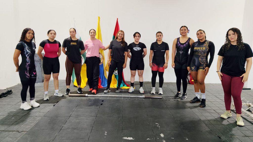 Equipo de halterofilia Huila