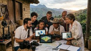 artistas rurales en Colombia