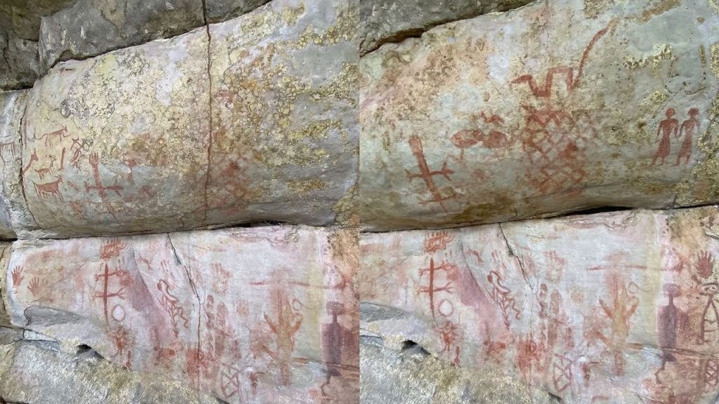 arte rupestre en La Lindosa