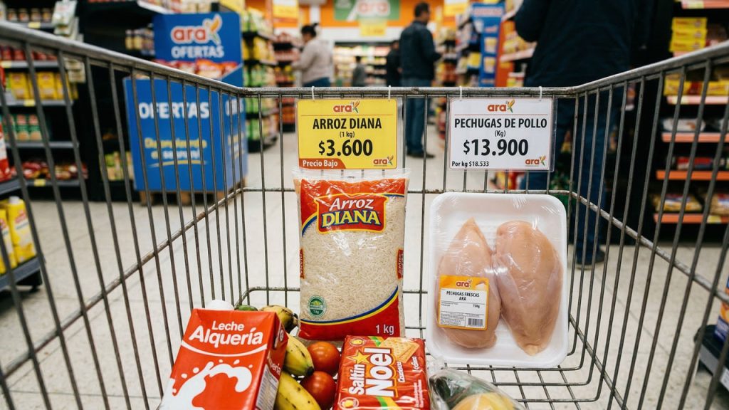 Carrito de mercado