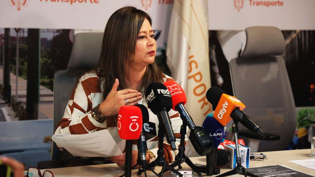 Ministra de Transporte de Colombia