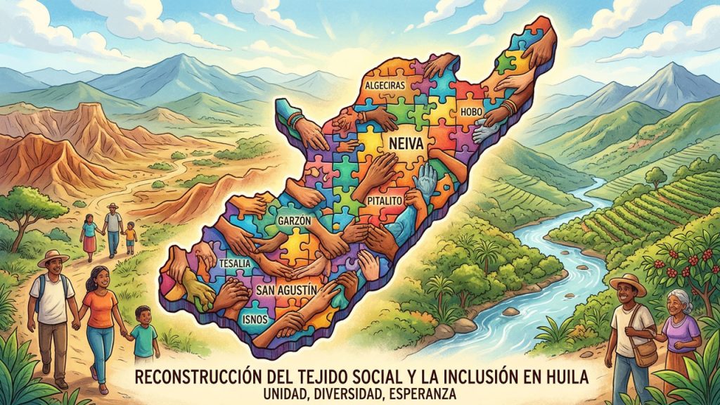 Mapa del Huila