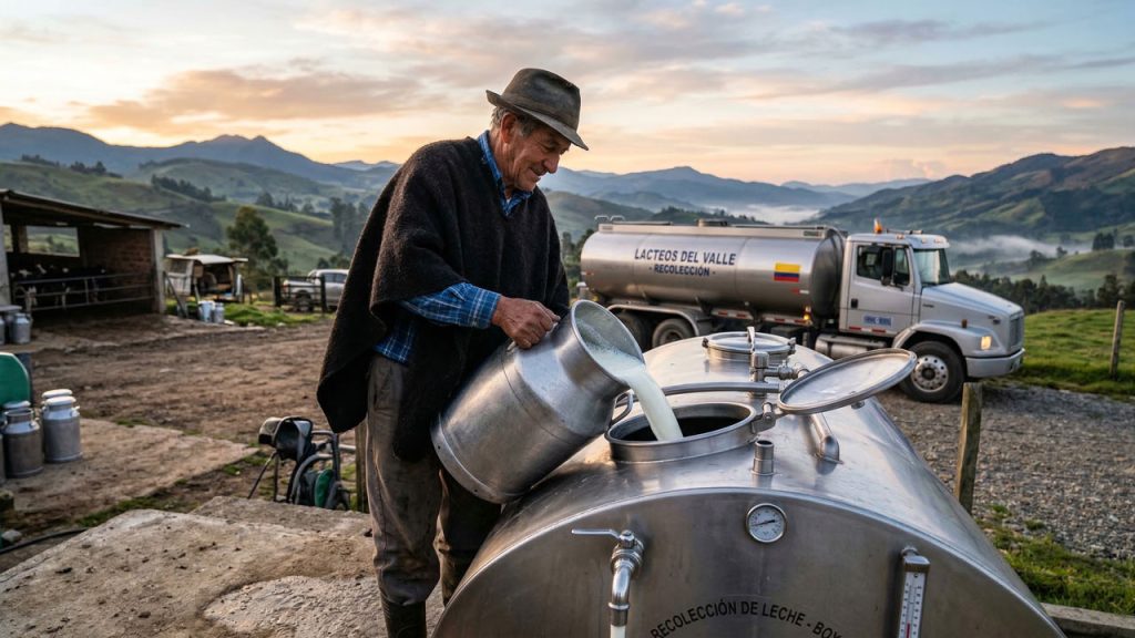 Campesino lechero de Boyaca