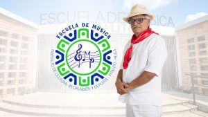 Logo símbolo Escuela de Música de Pitalito y su creador Tomas Palomares