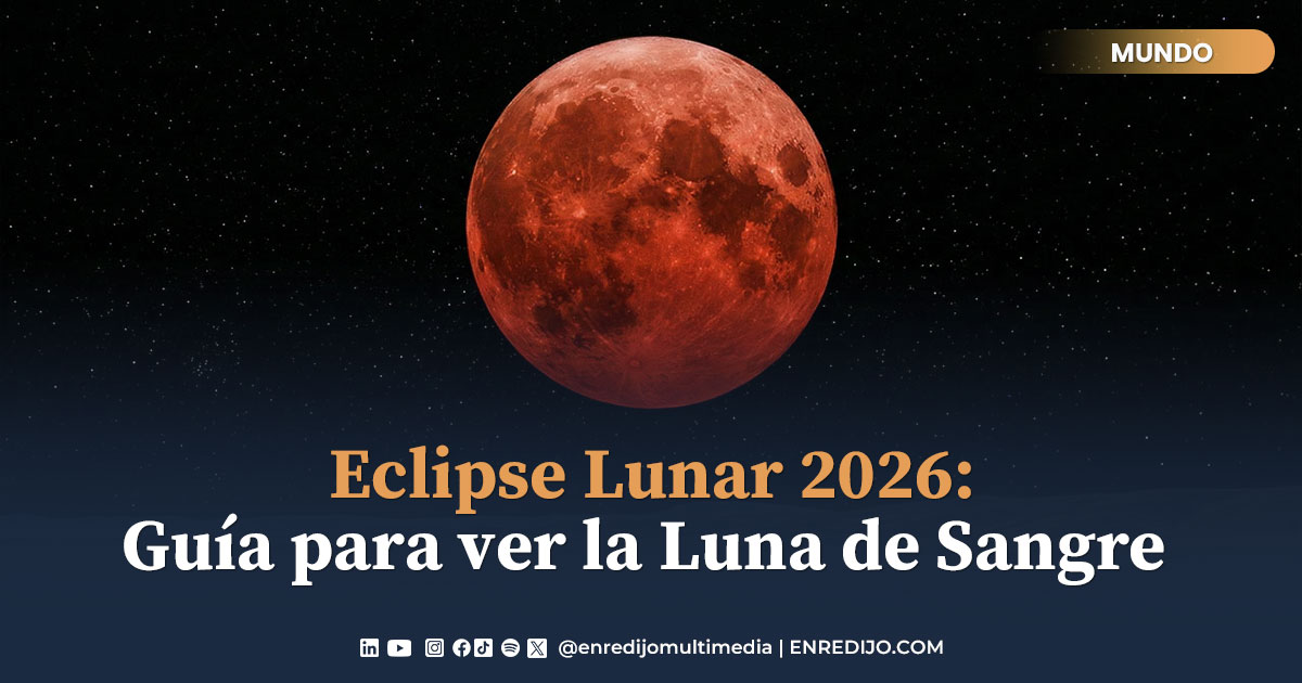 Eclipse lunar 2026: Horarios para ver la Luna de sangre