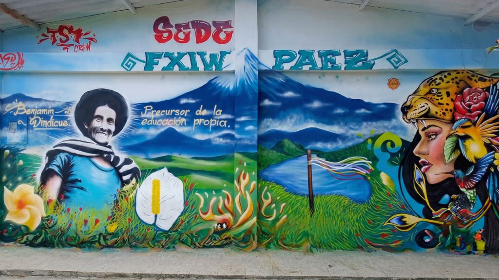 Mural de Benjamín Dindicue