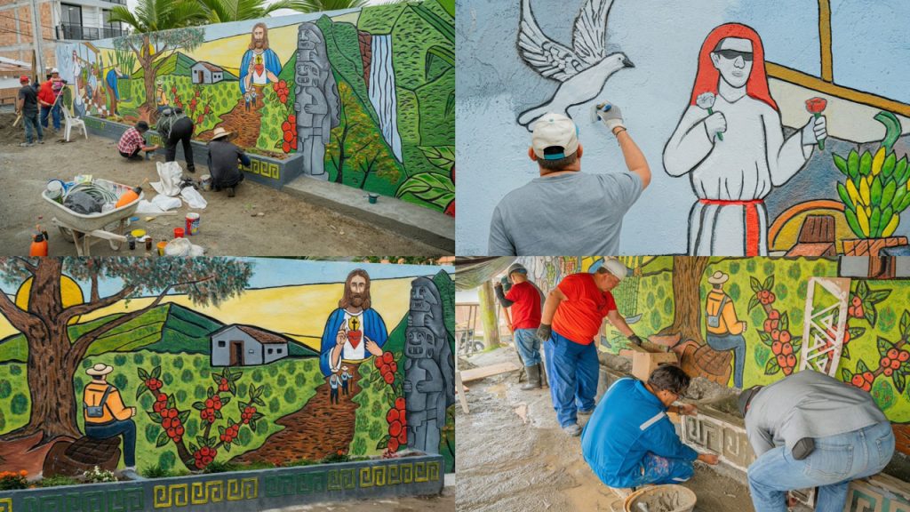 Un mural para sanar la memoria