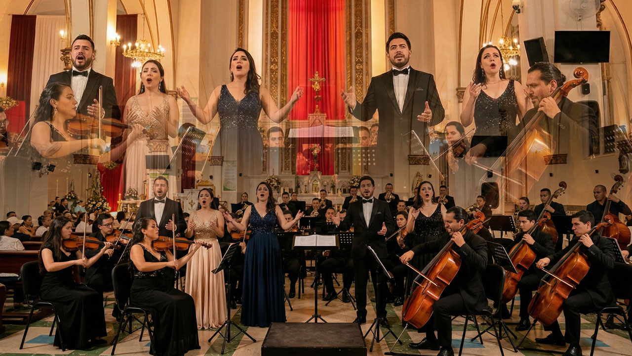 música sacra y lírica en concierto