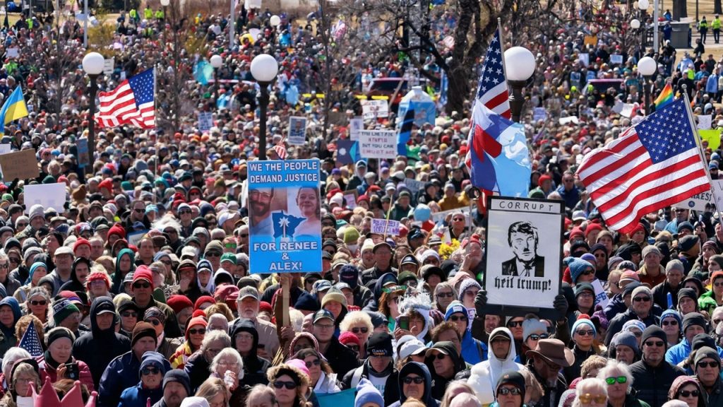 Marchas en Estados Unidos No Kings Protest