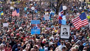Marchas en Estados Unidos No Kings Protest