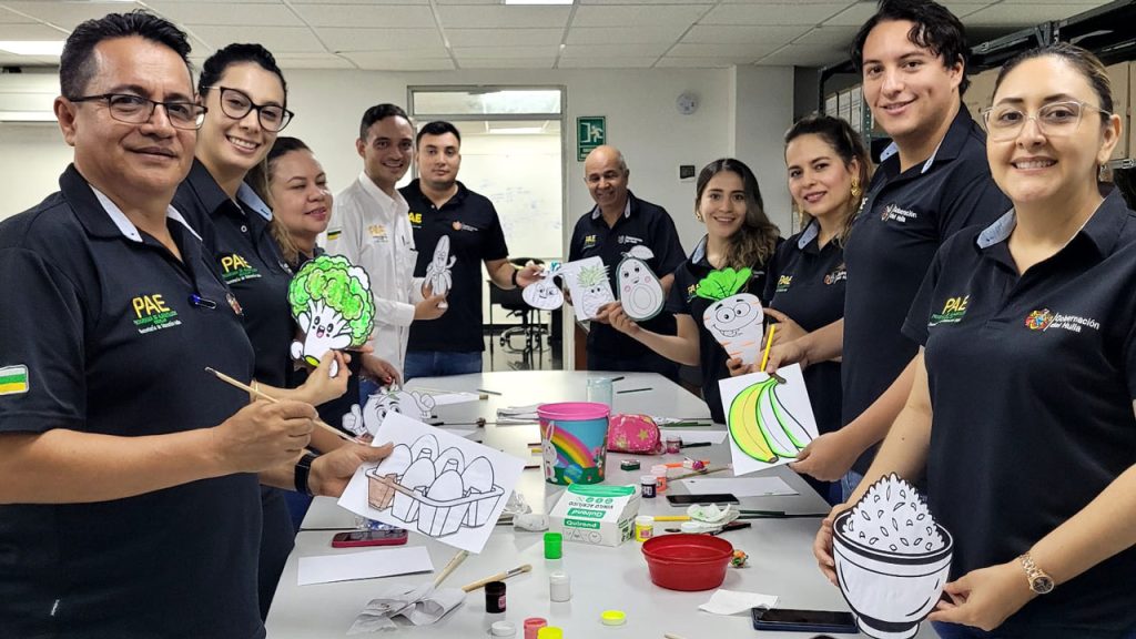 Funcionarios del PAE Huila