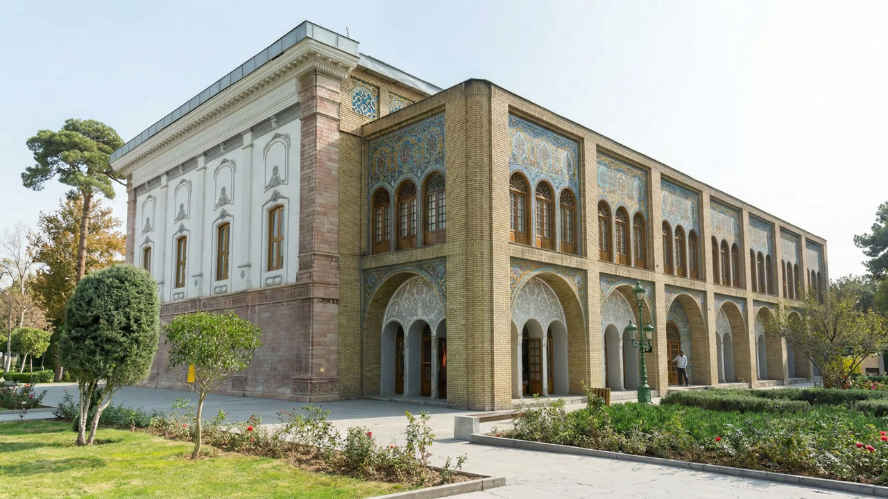 Palacio de Golestán en Irán