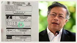 Formulario E14 y Gustavo Petro