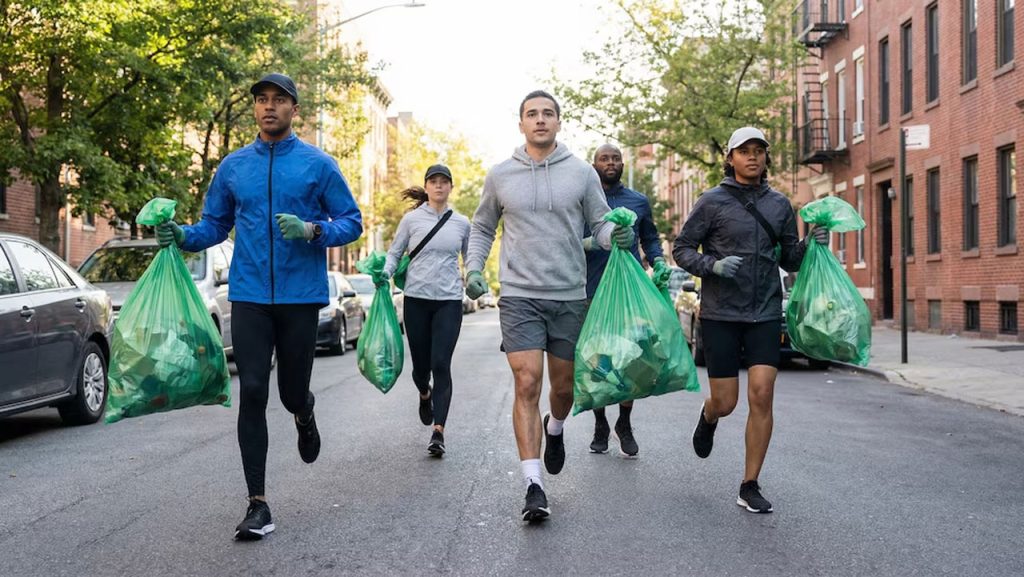 El plogging un deporte ecológico