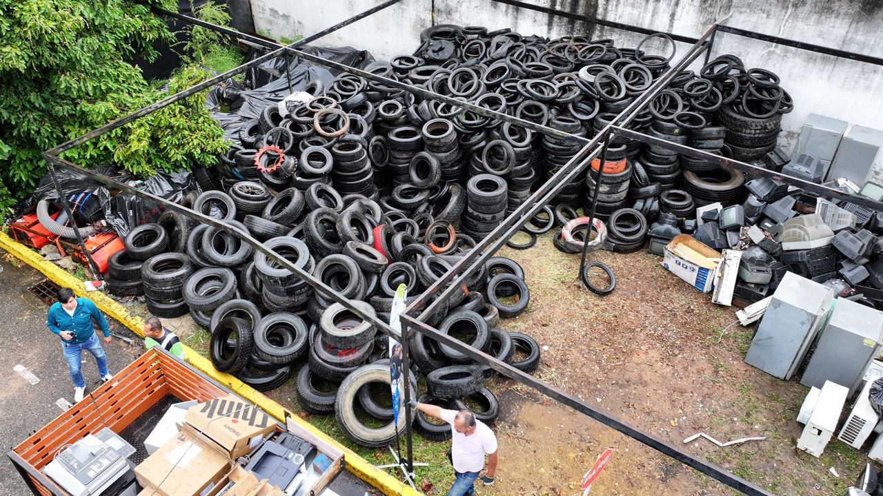 Se recolectaron 60 toneladas de residuos electrónicos