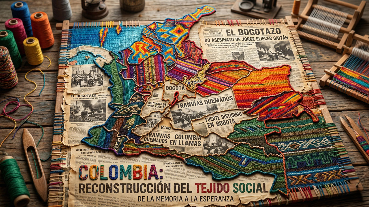 Conmemoración del 9 de abril Día de las Víctimas en Colombia y reparación integral.