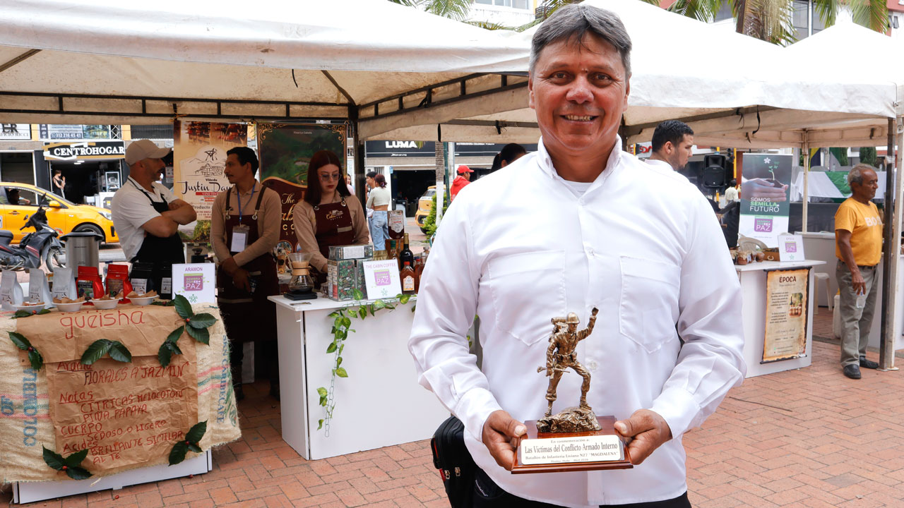 Miguel Rojas Cerón, coordinador de la Mesa Efectiva de Participación de Víctimas en Pitalito