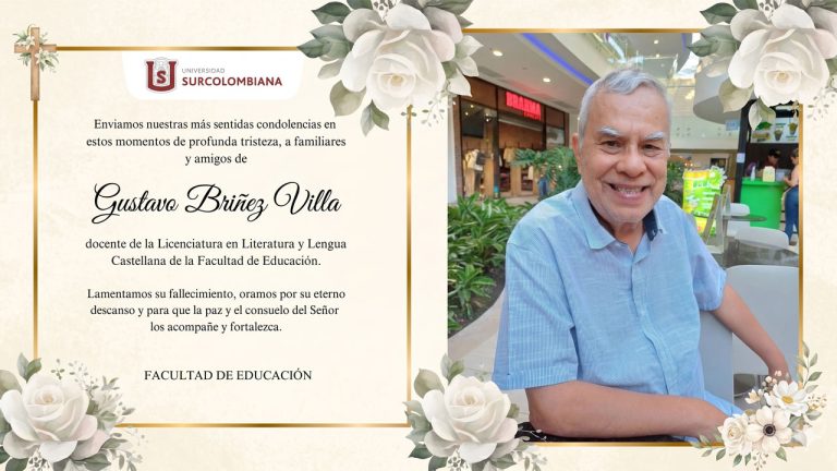 Adiós a Gustavo Bríñez Villa