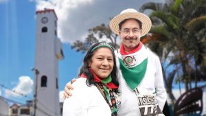 Iván Cepeda y Aida Quilcué