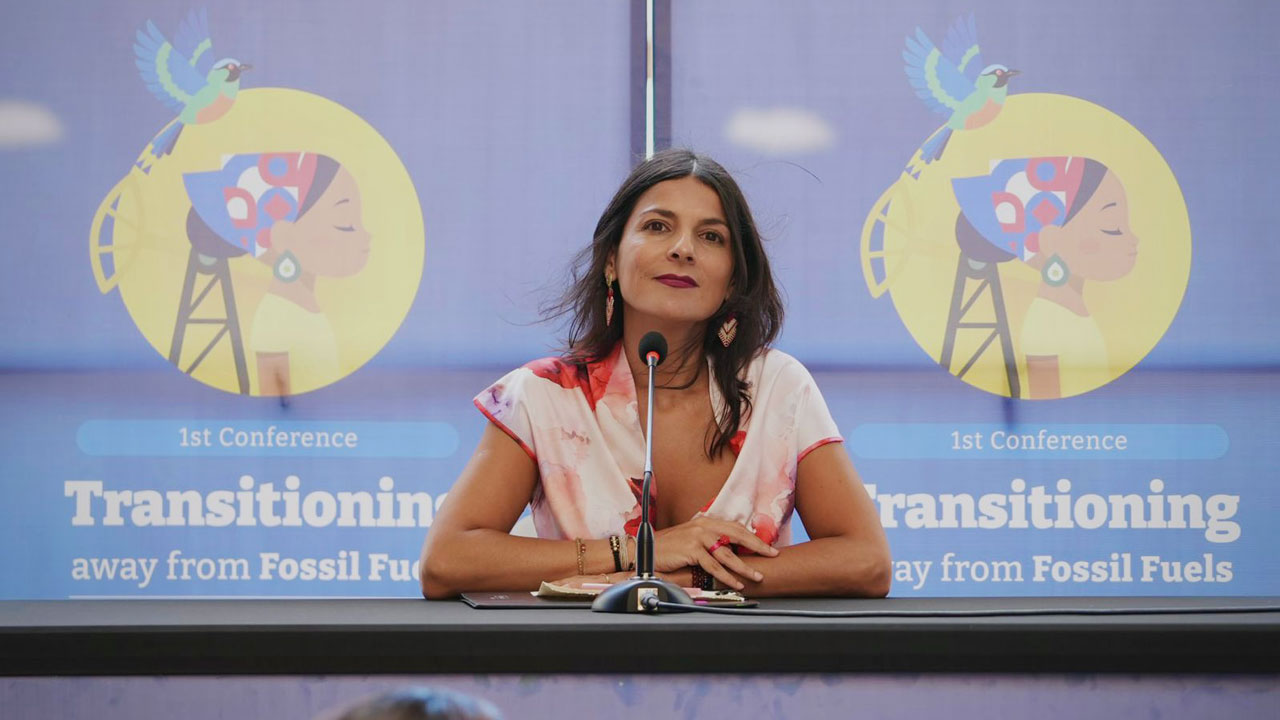 La ministra de Ambiente y Desarrollo Sostenible (e), Irene Vélez Torres