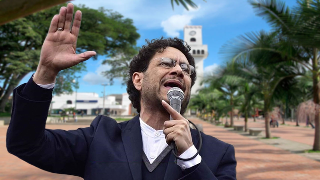 Iván Cepeda en Pitalito