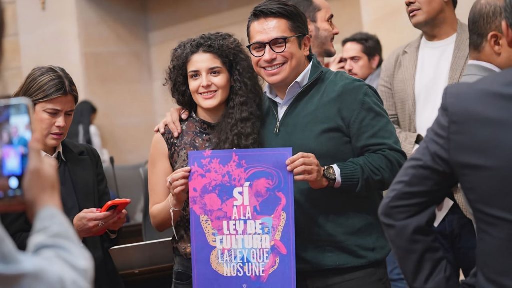 La ministra de las Culturas, las Artes y los Saberes, Yannai Kadamani