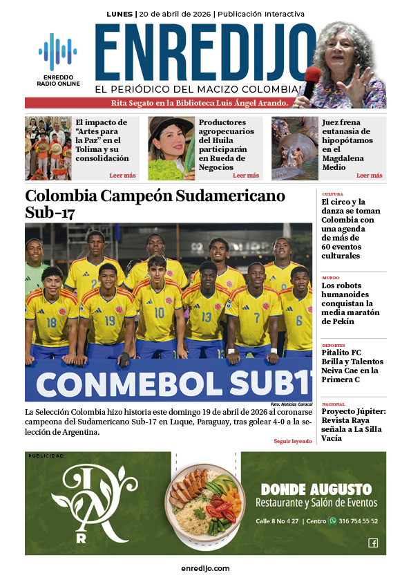 Periódico Enredijo 20 de abril de 2026