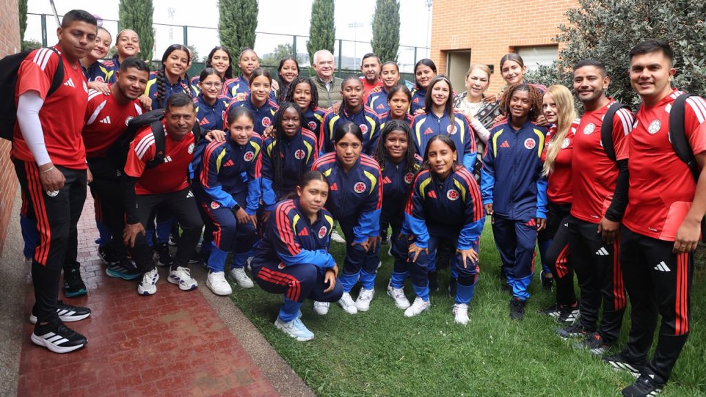 La selección de Colombia sub-15