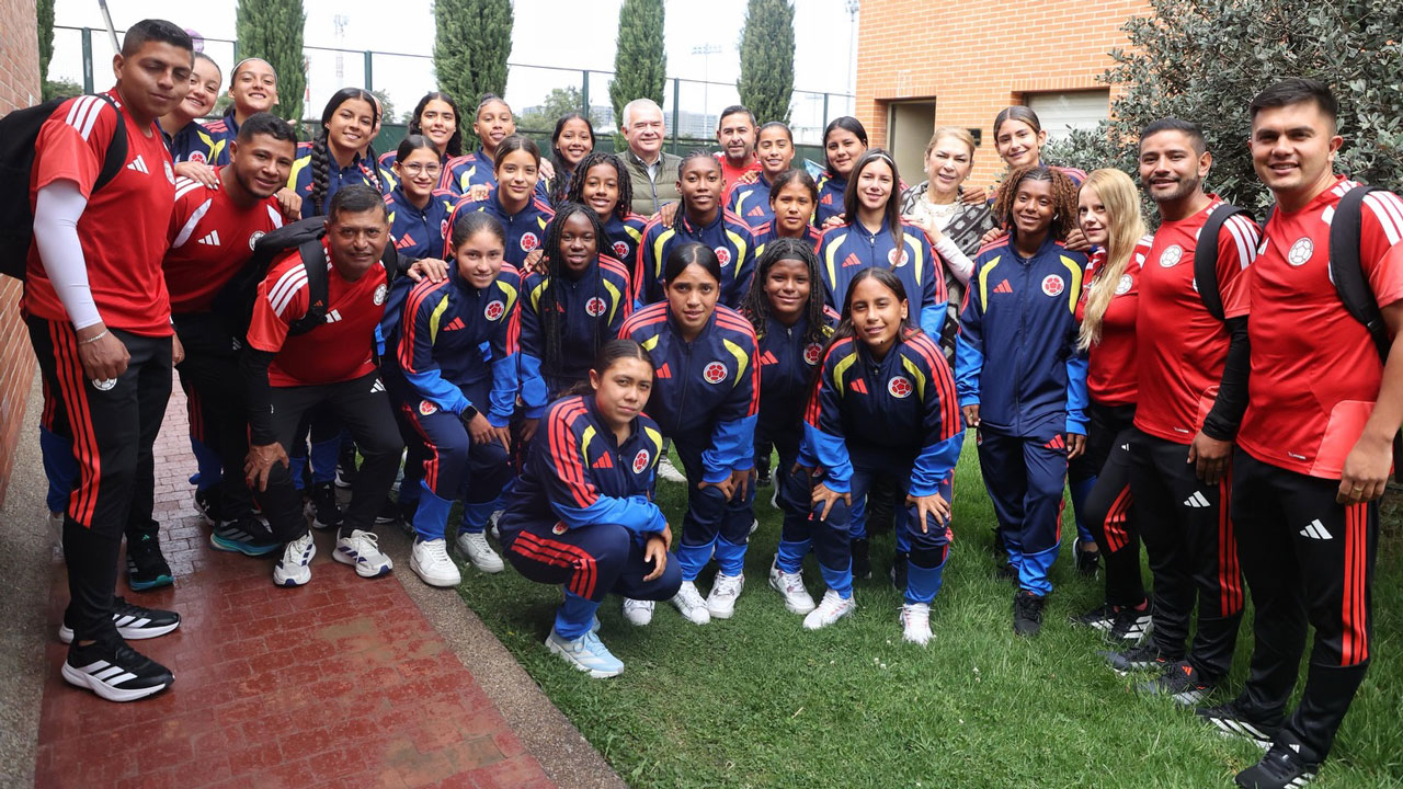 La selección de Colombia sub-15