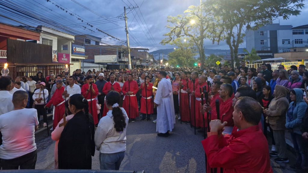 Viacrucis en Colombia