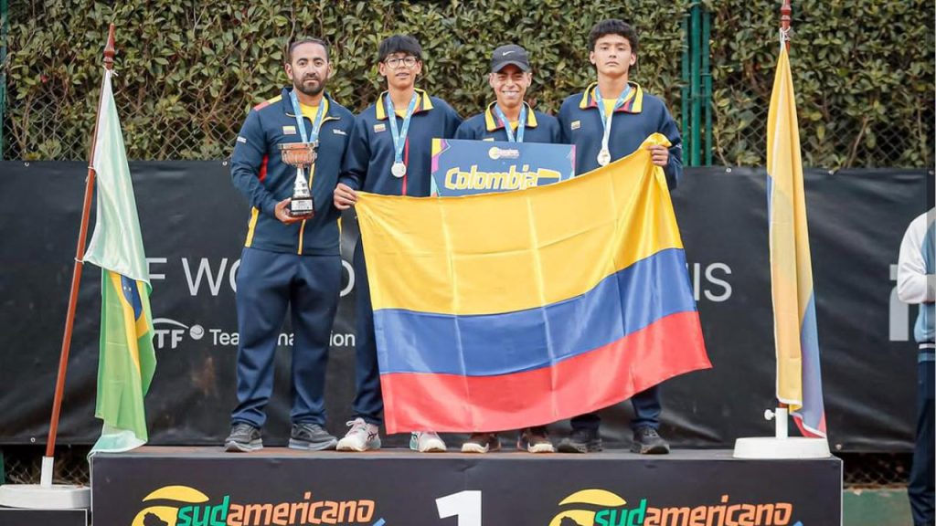 Colombia conquista el Sudamericano Sub-14 de Tenis
