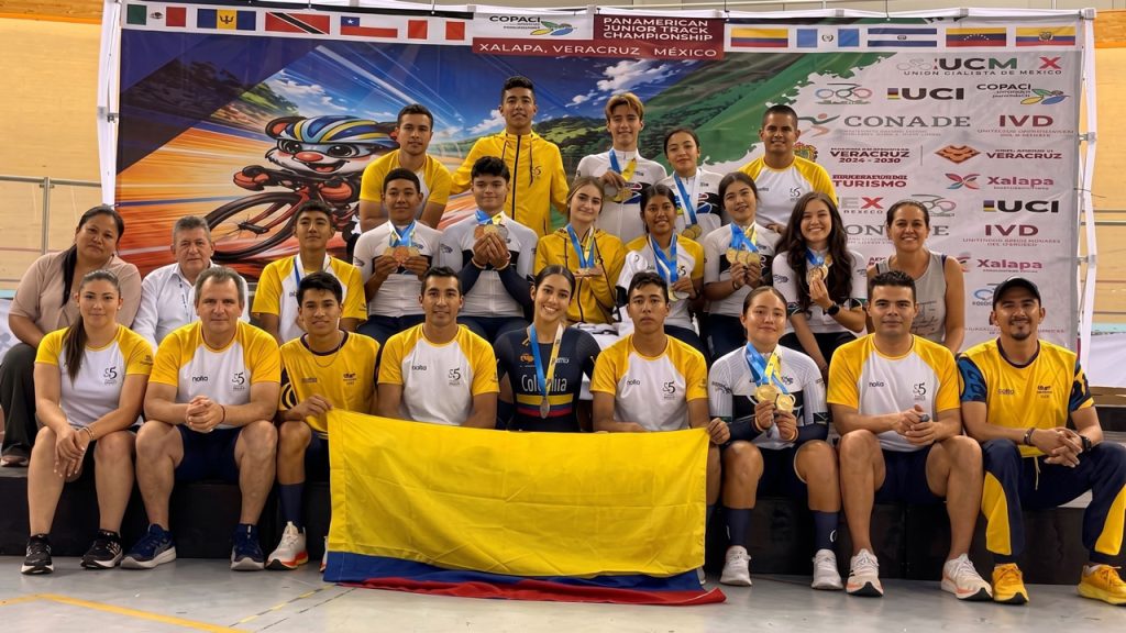 Colombia es tetracampeón panamericano junior de pista