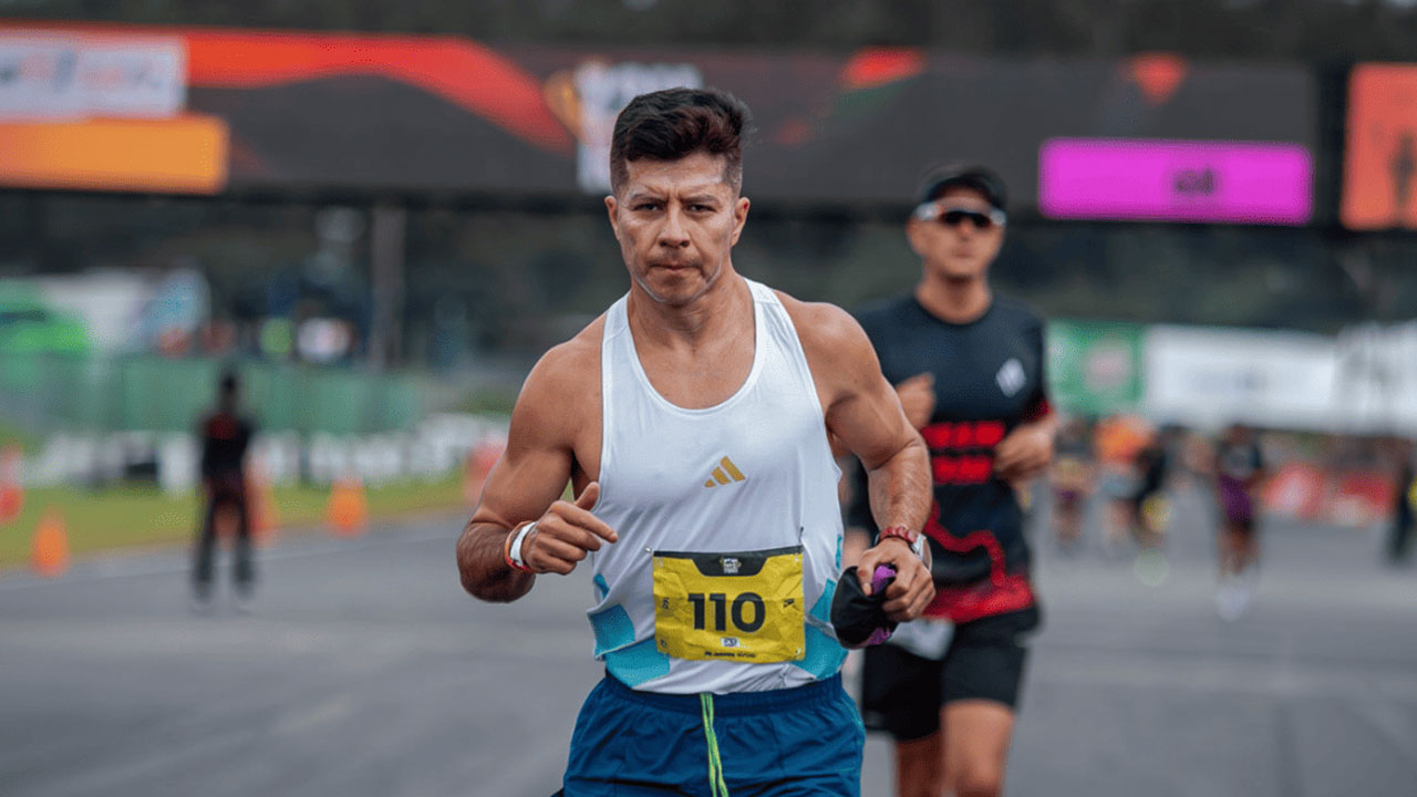 El laboyano Andrés Ortiz conquista 114 kilómetros en la ultramaratón 12H RUN