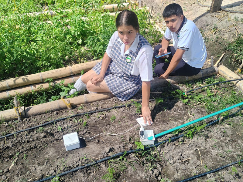 Estudiantes de Garzón revolucionan el campo con riego inteligente