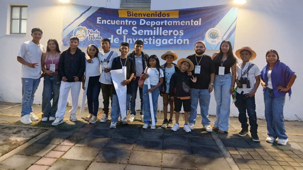 Jóvenes de Paicol unen ciencia y saberes ancestrales