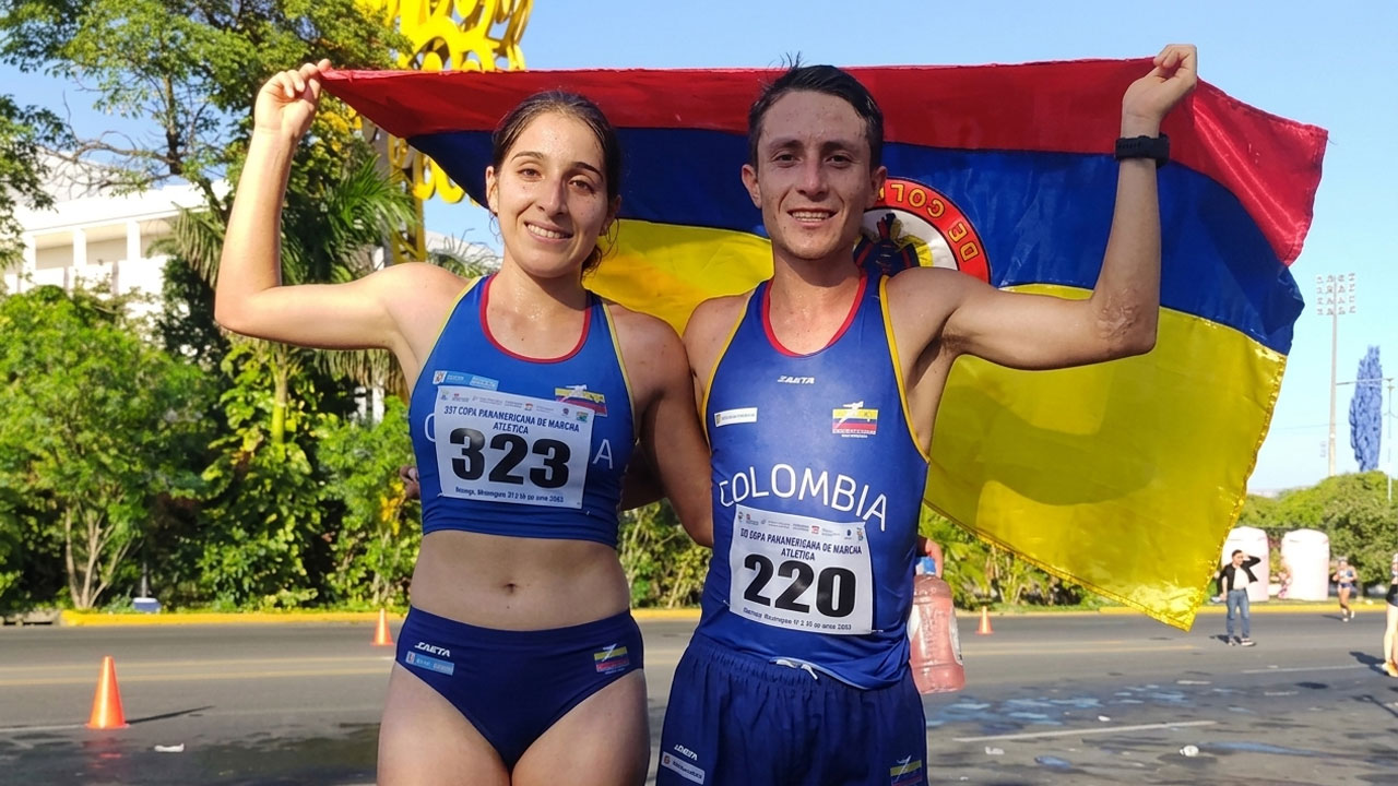 Récords: Colombia se destaca en marcha en La Coruña