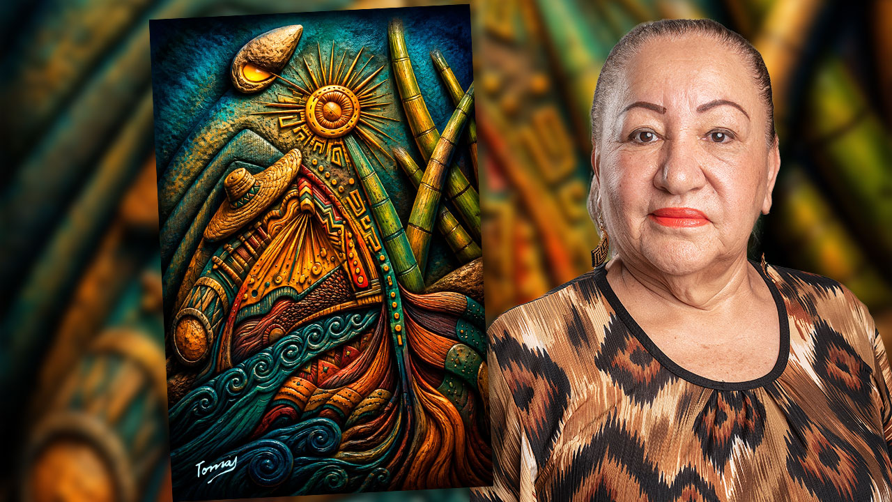 Montaña luminosa, poema de María Leonor Valencia Gutiérrez
